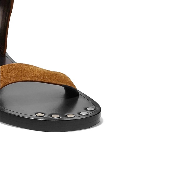 Isabel Marant Janders Suede Leather Sandals EU 35 or US 5 - Picture 4 of 5